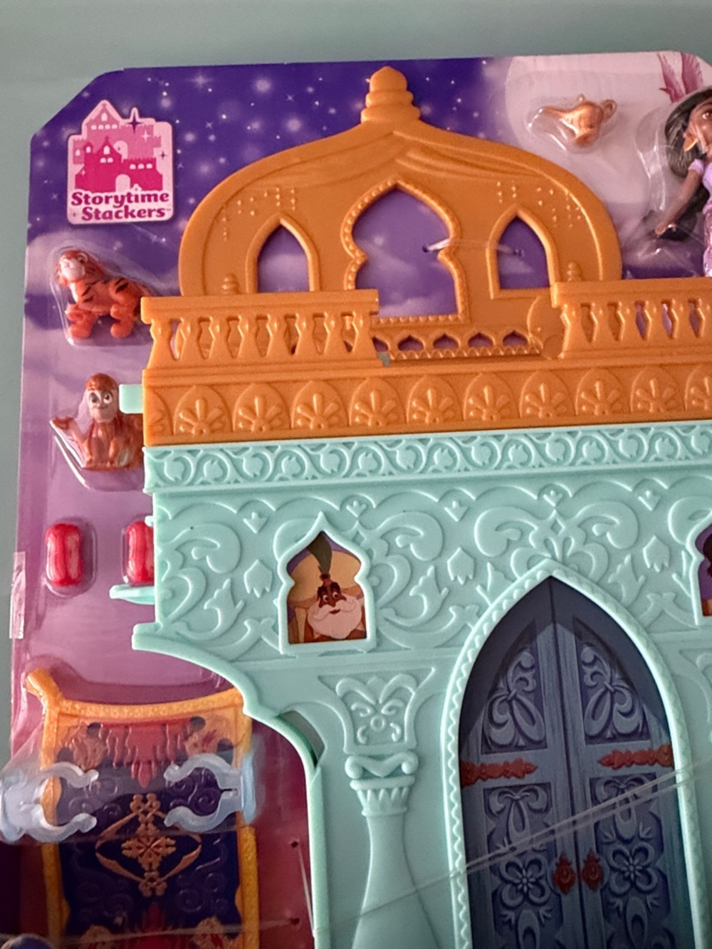Disney Princess Jasmine Palace Playset - Teal / Purple / Gold - Picture 4 of 6